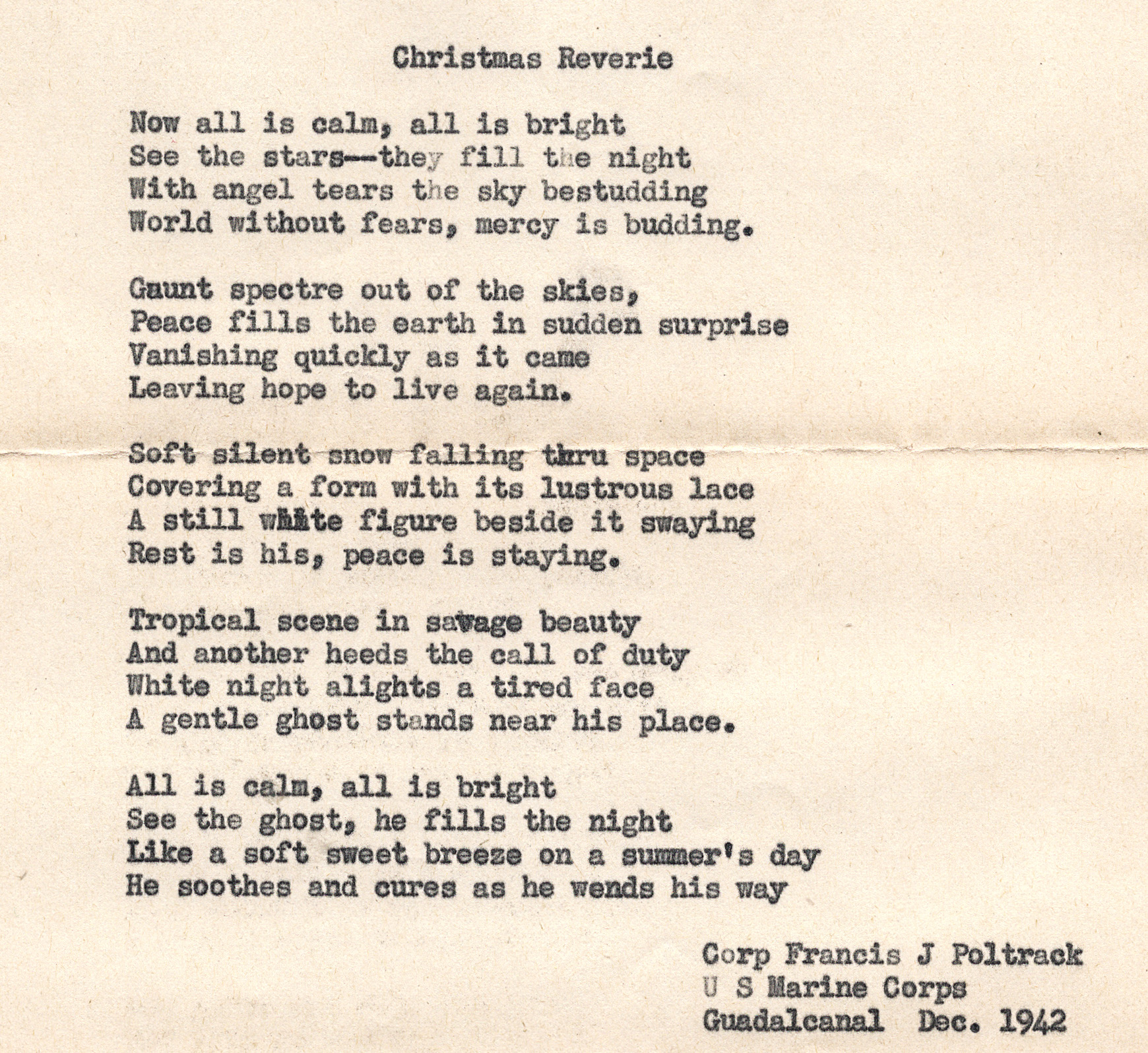 Christmas Reverie
