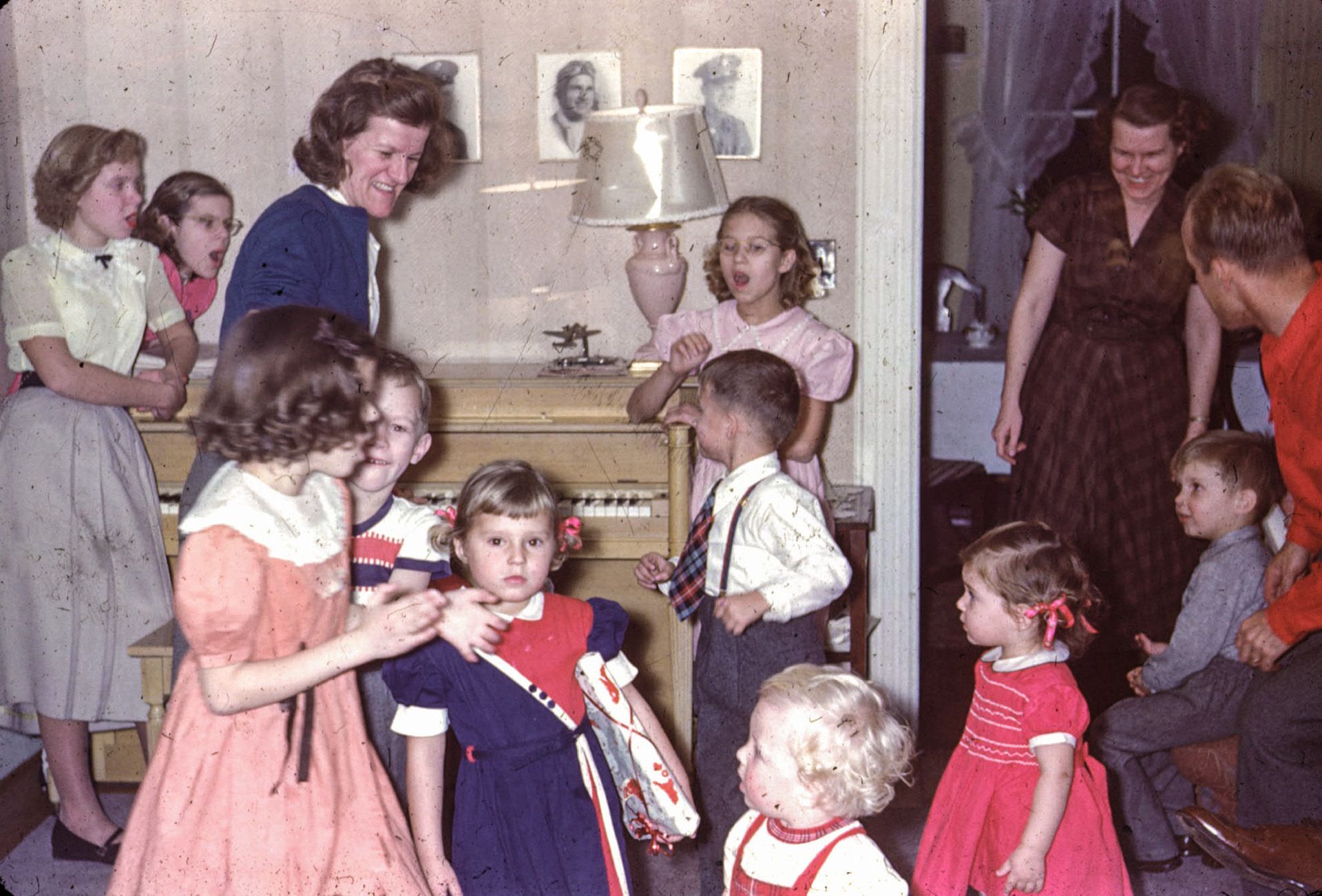 Singing Polish Christmas Carols on Christmas Eve at my Grandmothers in Stamford, CT circa 1952) Singing Polish Christmas Carols on Christmas Eve at my Grandmothers in Stamford, CT circa 1952)