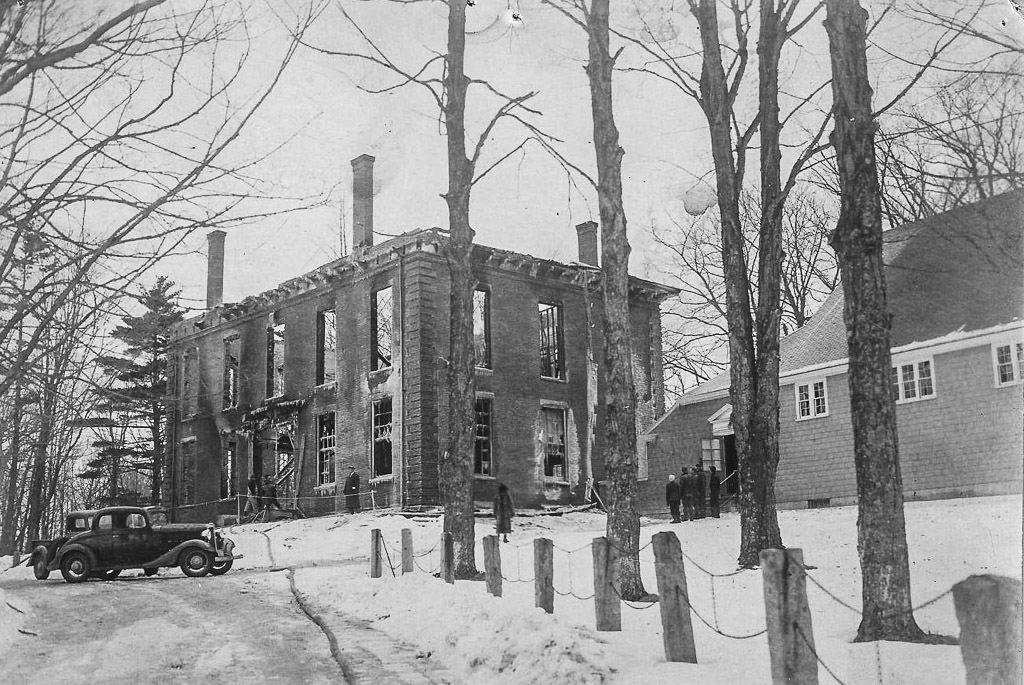 Appleton Academy was destroyed by fire on January 23, 1941