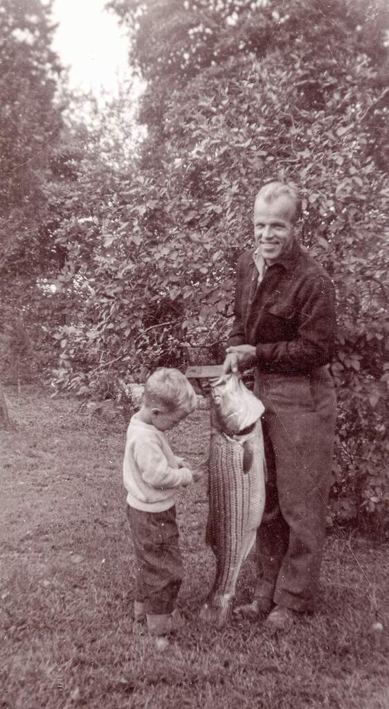 Tony Poltrack with Striped Bass