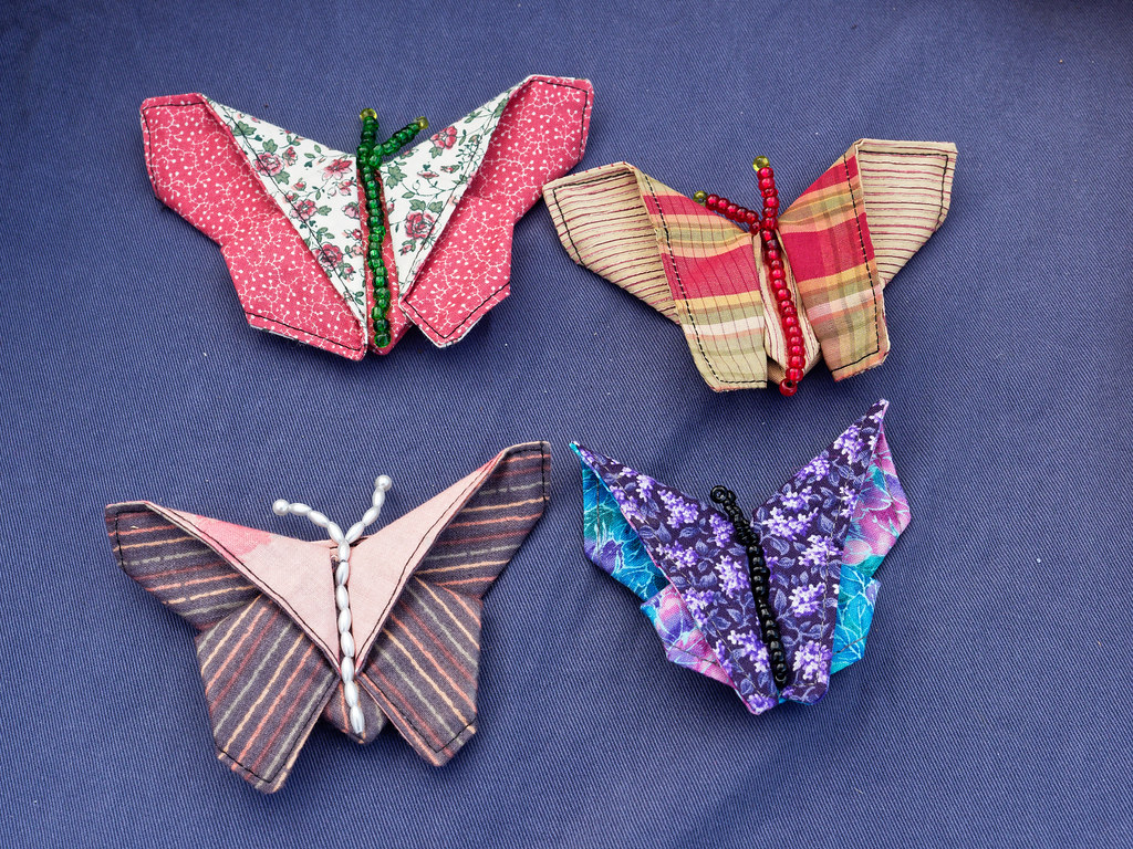 Fabric Butterflies