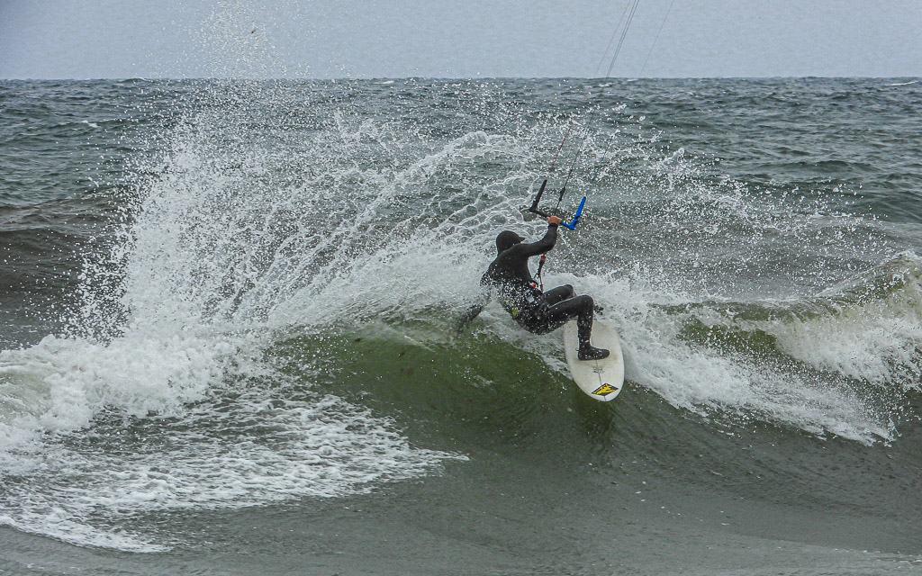 Kite-Surfing at Nauset Light Beach