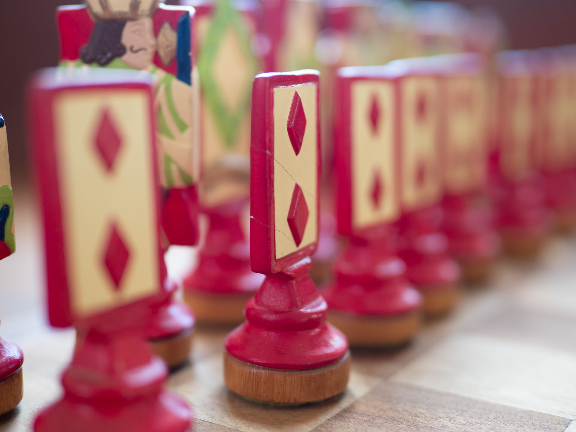 Unique chess set from the Green Center Unique chess set from the Green Center