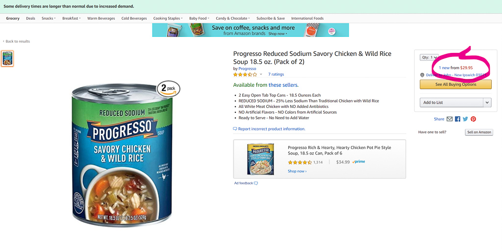 $15 can of soup