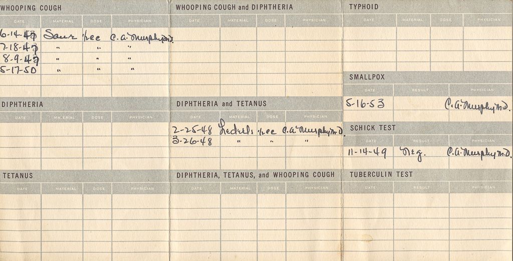 Vaccination Card
