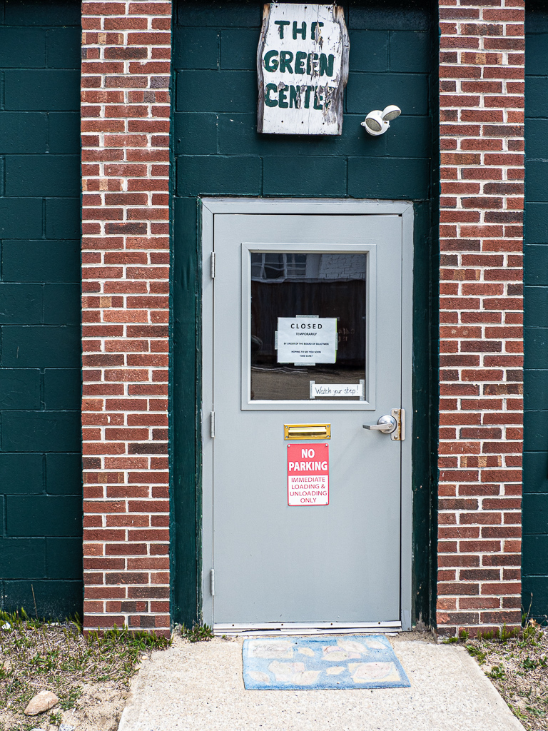 Green Center Closed