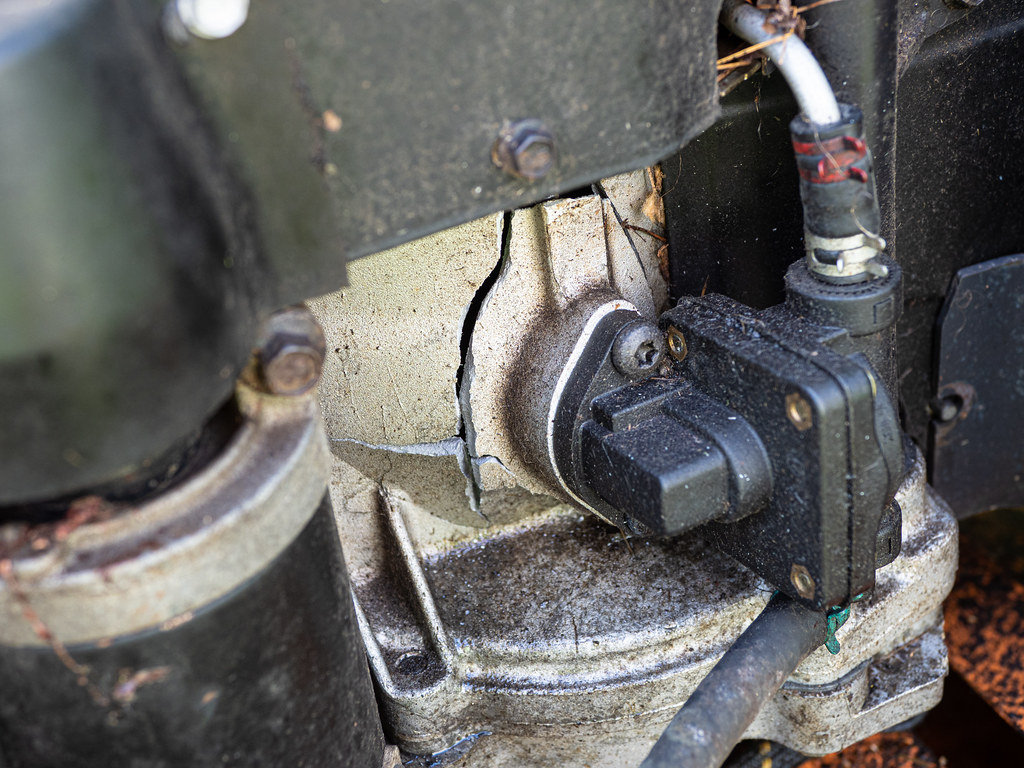 Cracked Engine Block