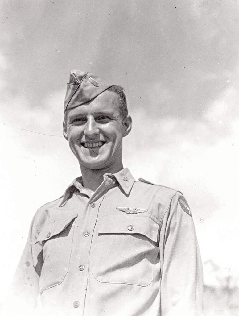 Ed Poltrack in Uniform - WWII