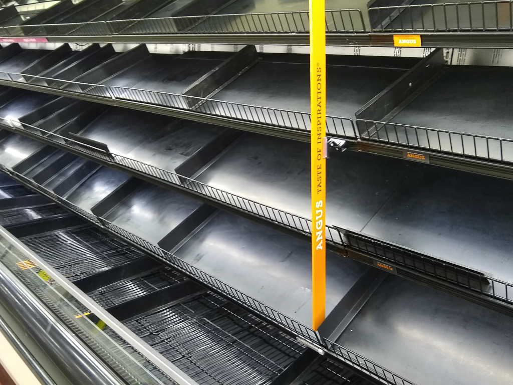 Empty Shelves