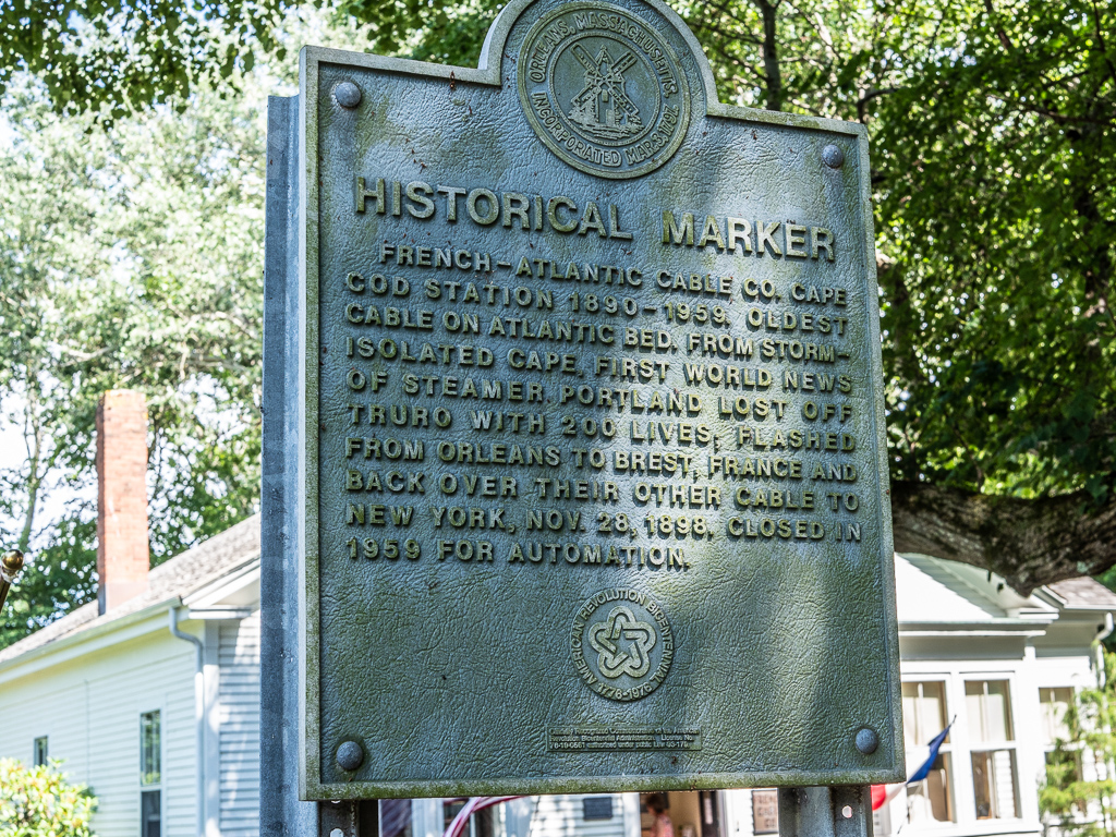 French Cable Station Museum Historical Marker