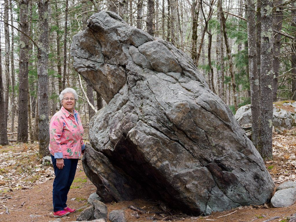 Susan with Frog Susan with Frog Rock