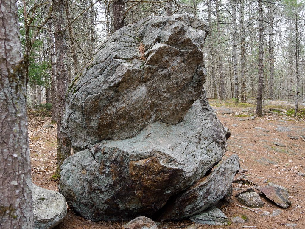 A back view of Frog Rock A back view of Frog Rock