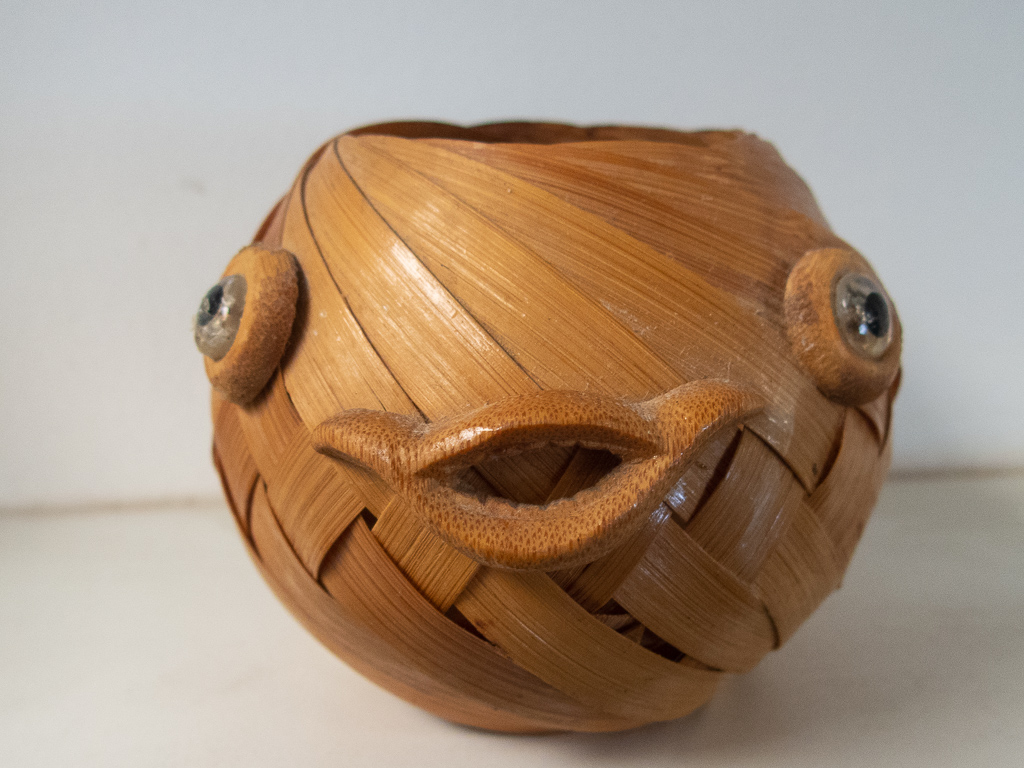 Bug-eyed fish basket Bug-eyed fish basket