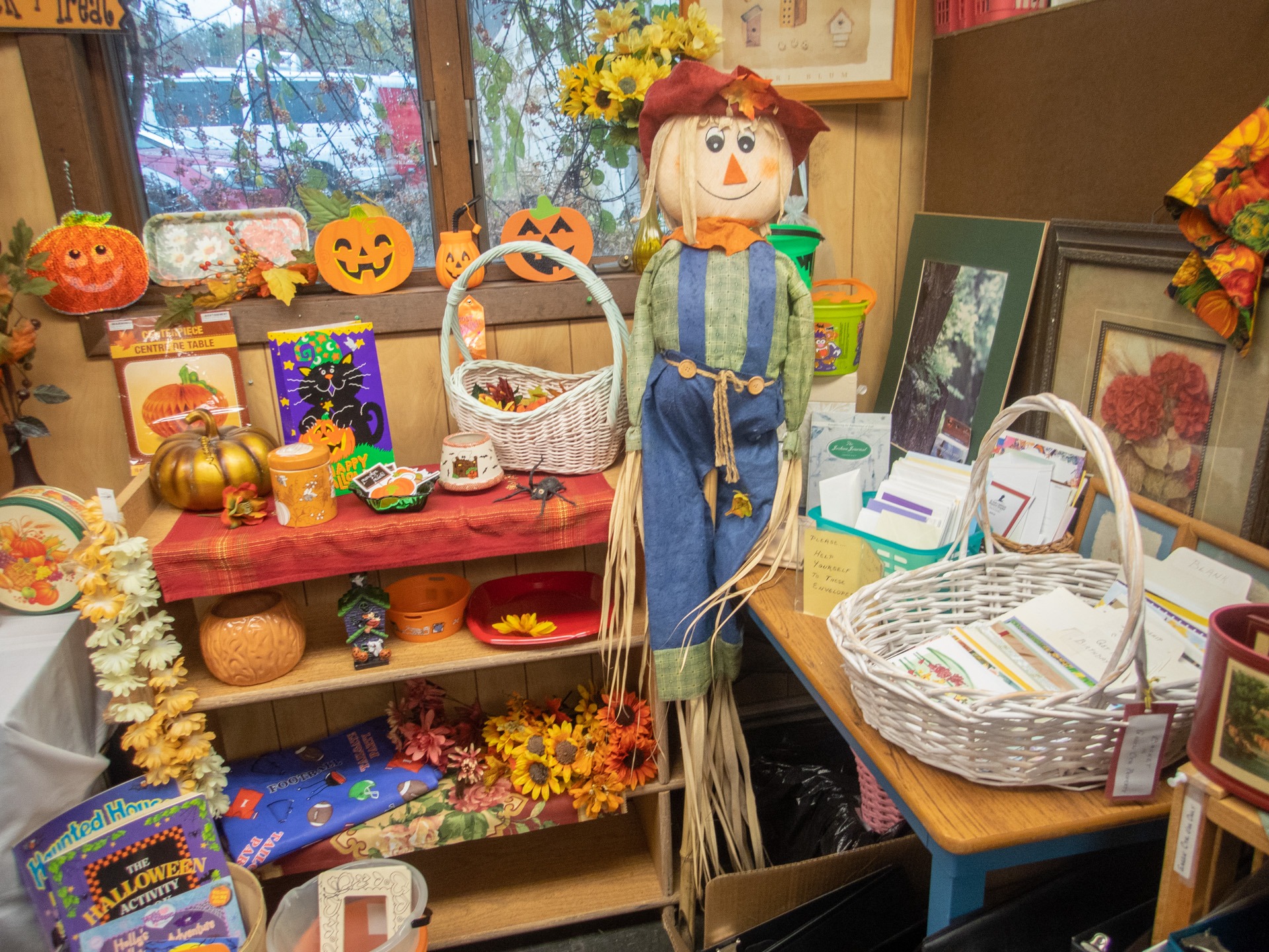 Halloween decor available in our Seasonal Section
