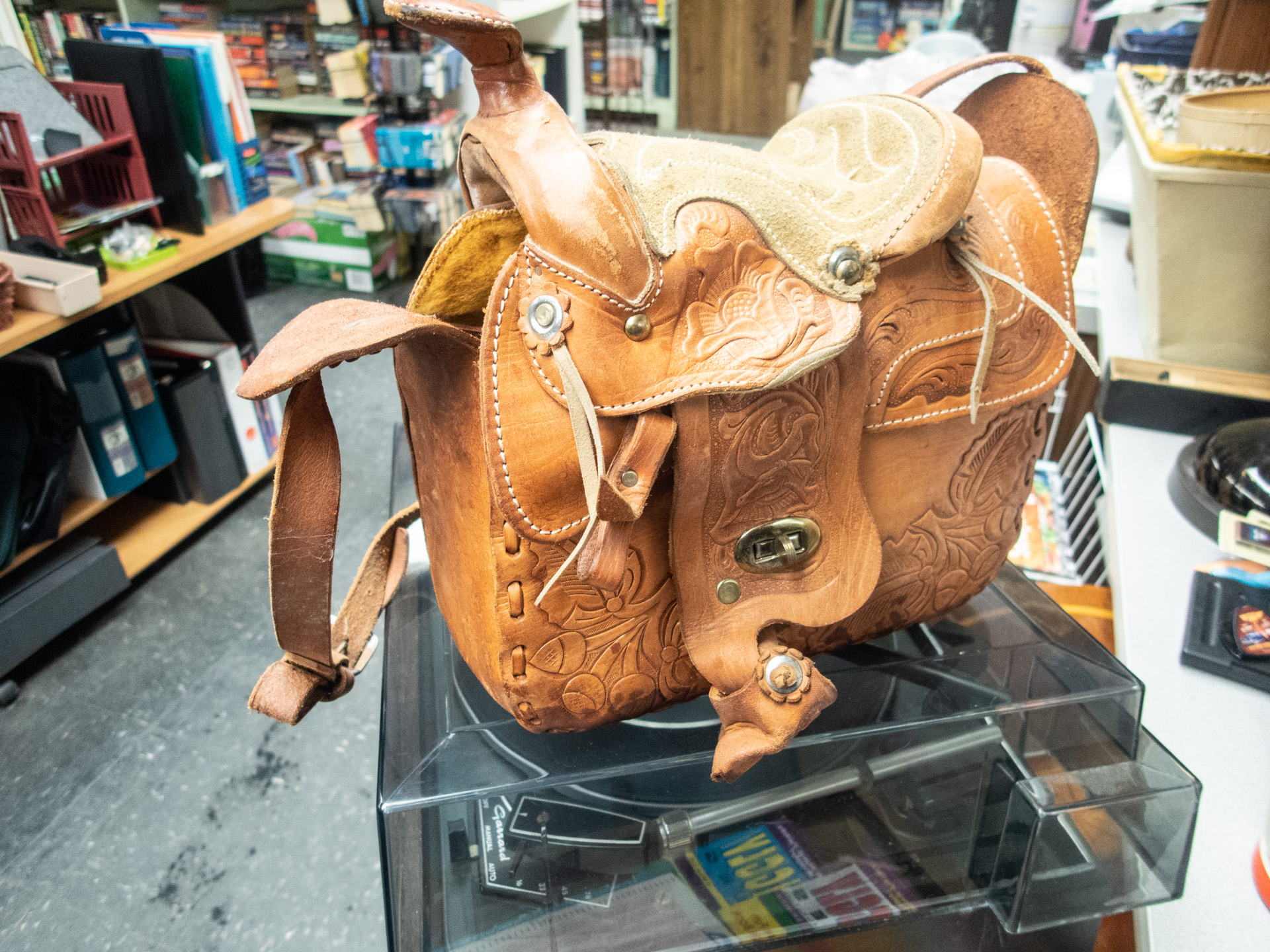 A unique handbag A unique handbag