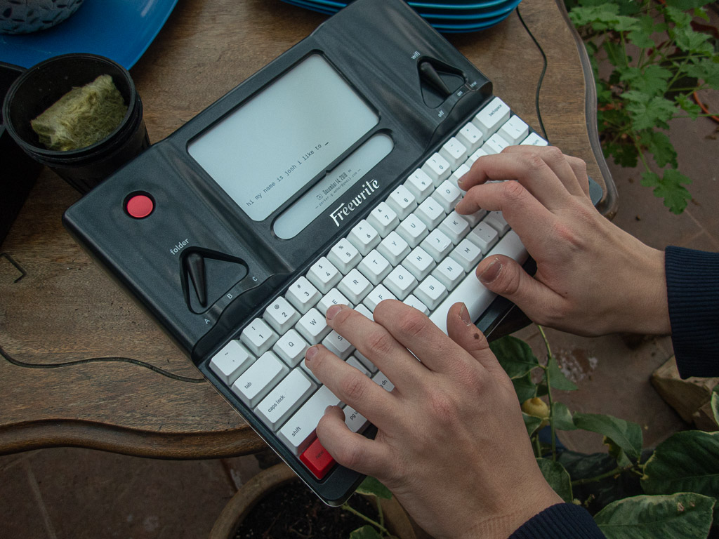 Freewrite typewriter