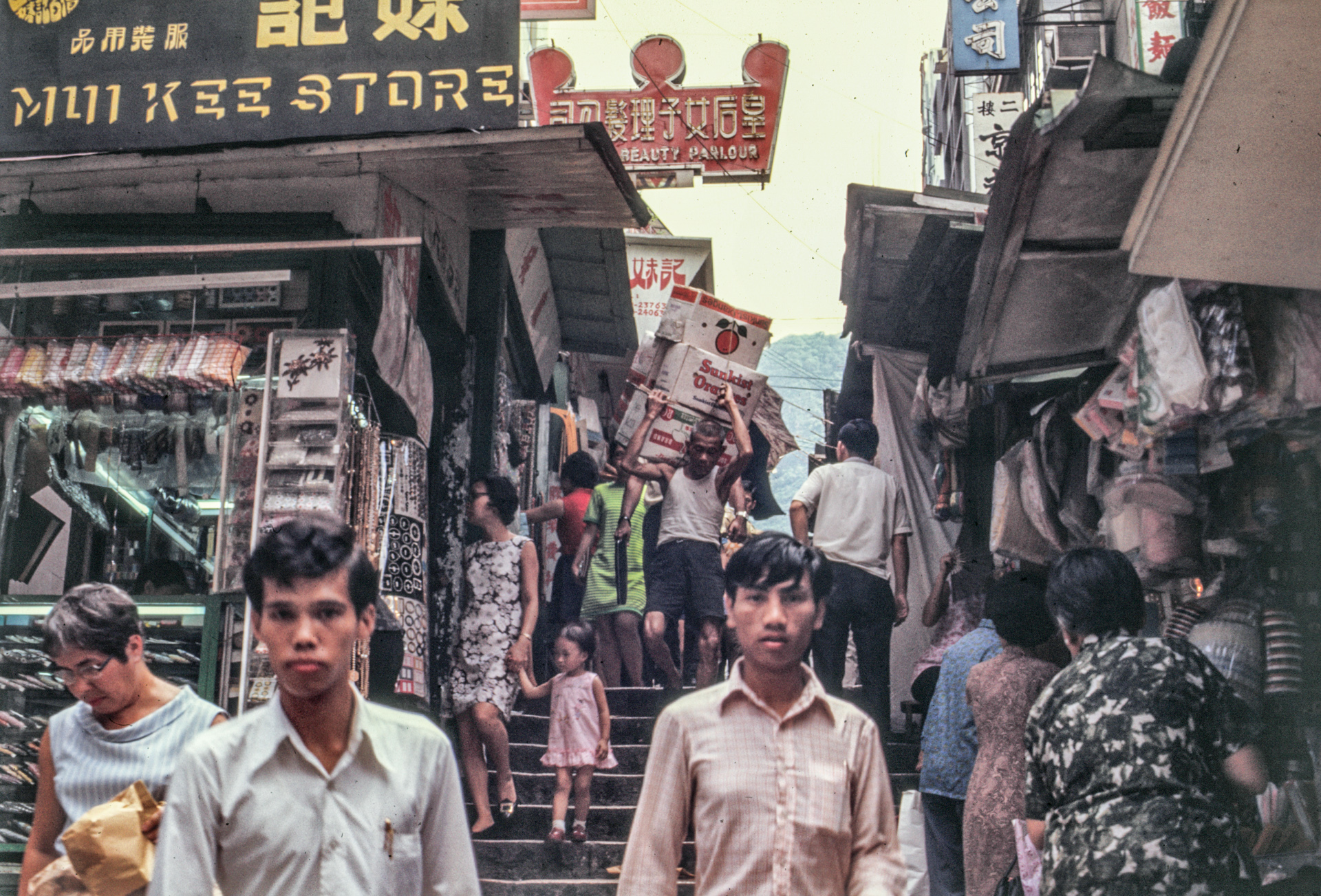 Back streets of Kowloon