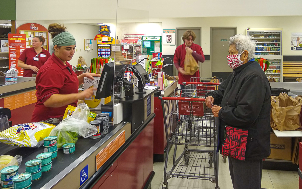 Grocery Checkout Line