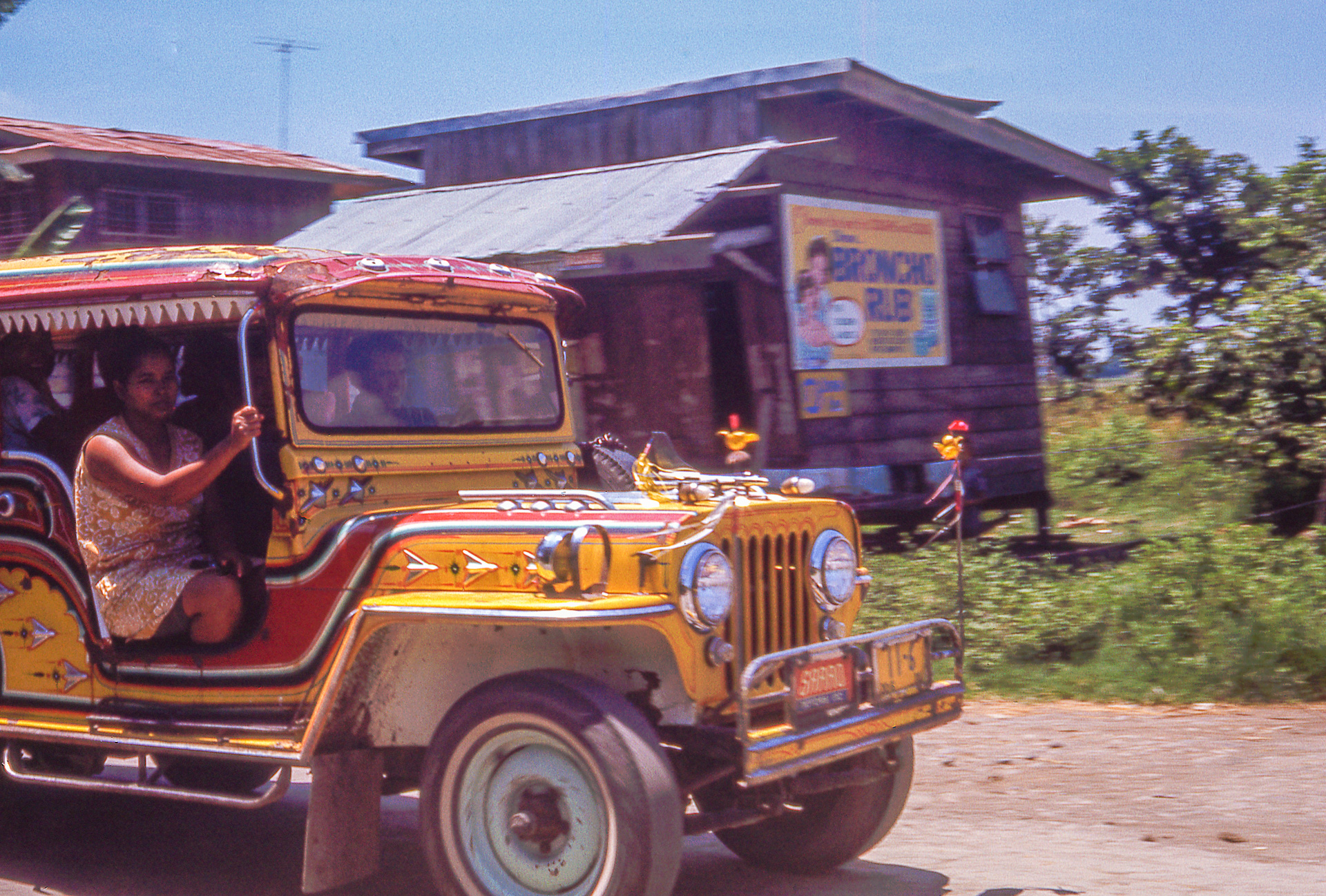 Jeepney photo taken in 1970