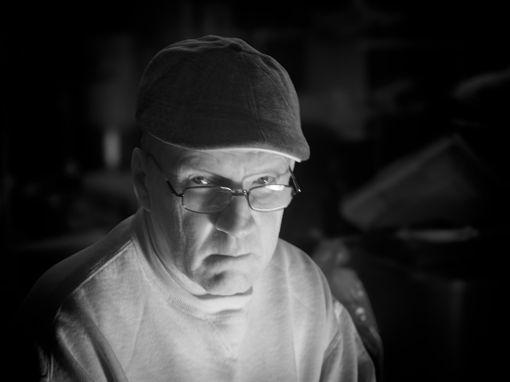 830nm Infrared Selfie John photographed with a 830nm infrared filter