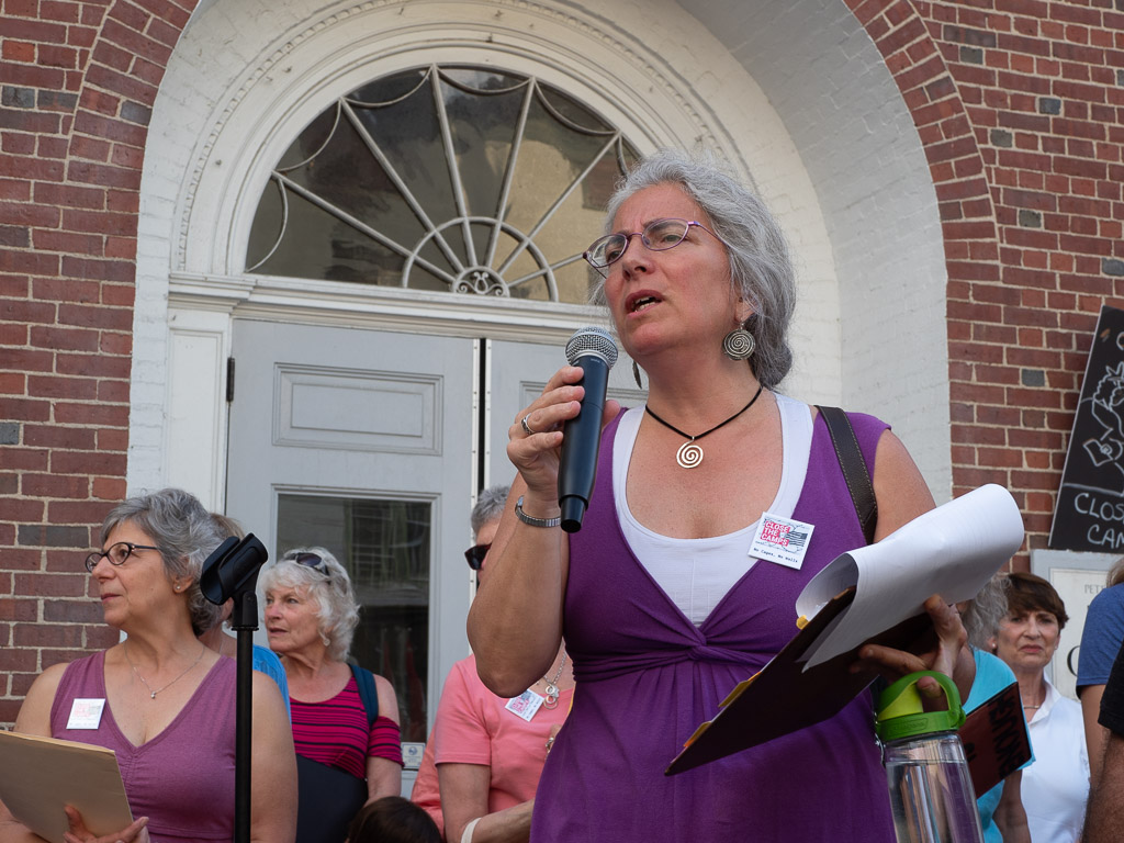 Lights for Liberty Vigil