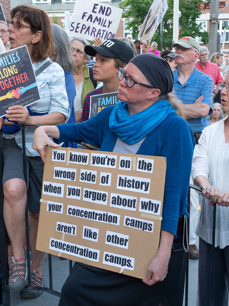 Lights for Liberty Vigil in Peterborough, NH