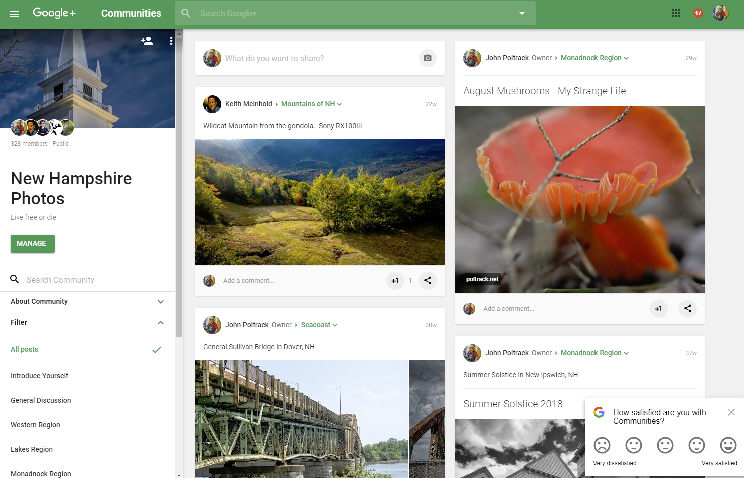 Screenshot of New Hampshire Photos