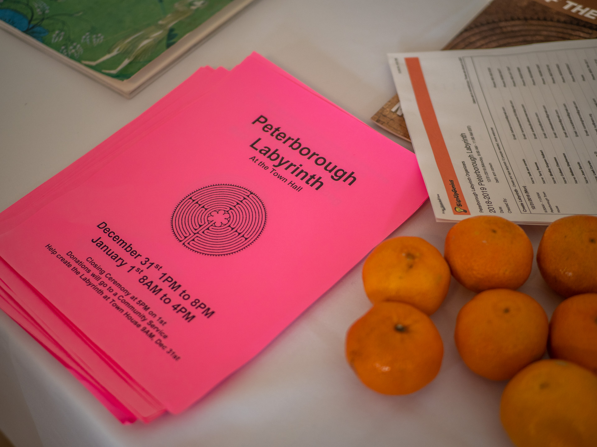 Refreshments