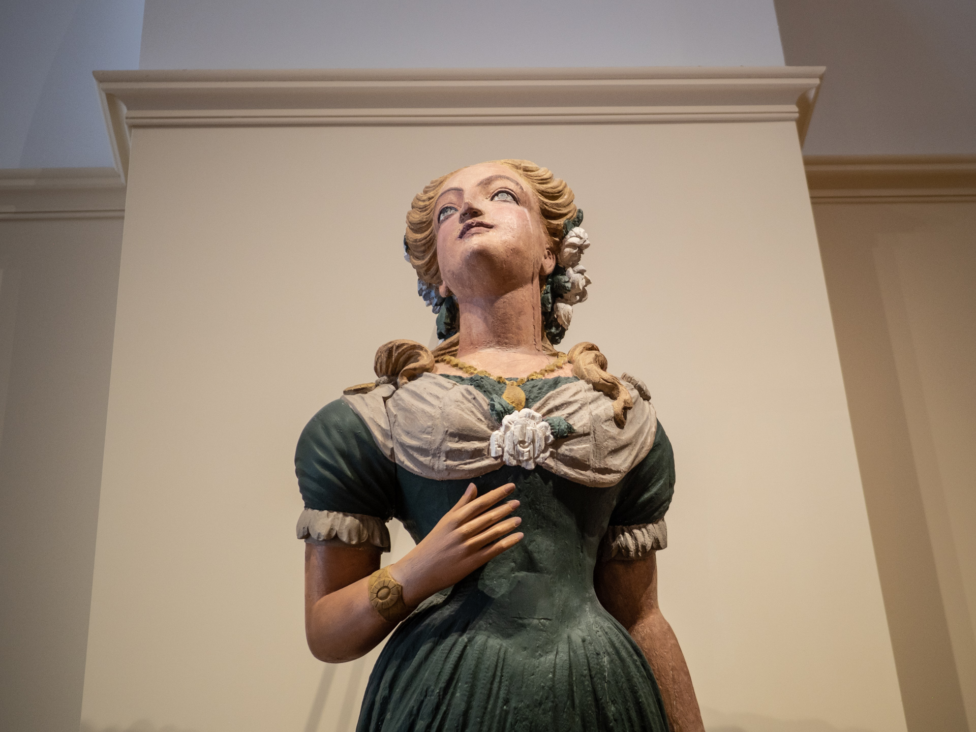 Ship Figurehead at the Peabody Essex Museum