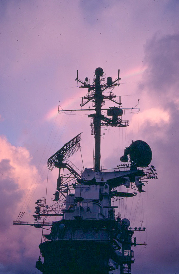 Rainbow at Sea