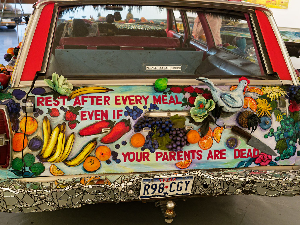 Rest After Every Meal Art Car Museum
