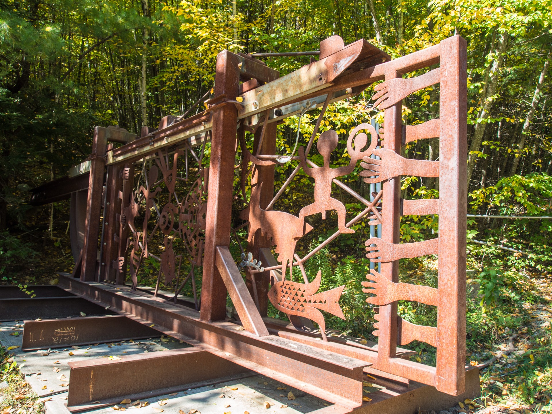 A4 Entrance Gate (Dreamcatcher) – John M. Weidman, New Hampshire, USA