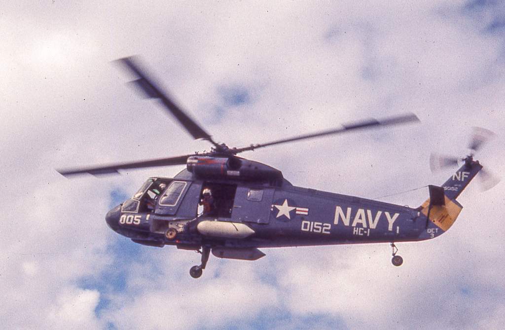 Kaman SH-2 Seasprite helicopter based at Ream Field NAS