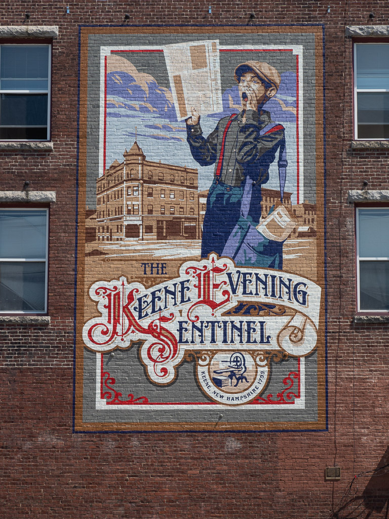 The Keene Sentinel Mural