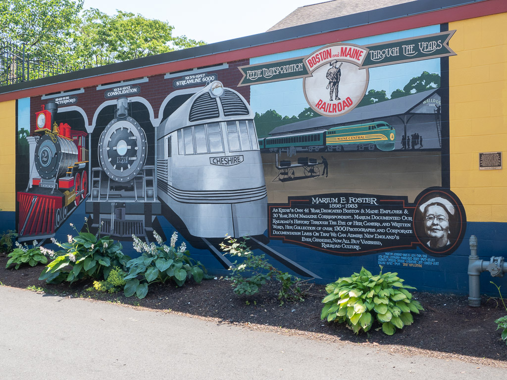Boston & Maine Railroad Mural