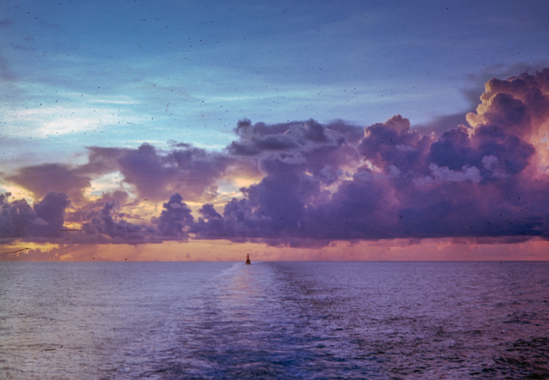 Sunset at Sea