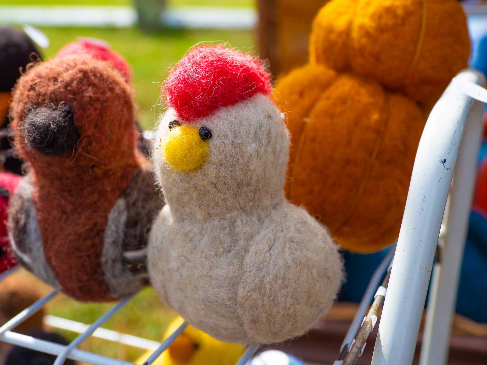 Felt chicken