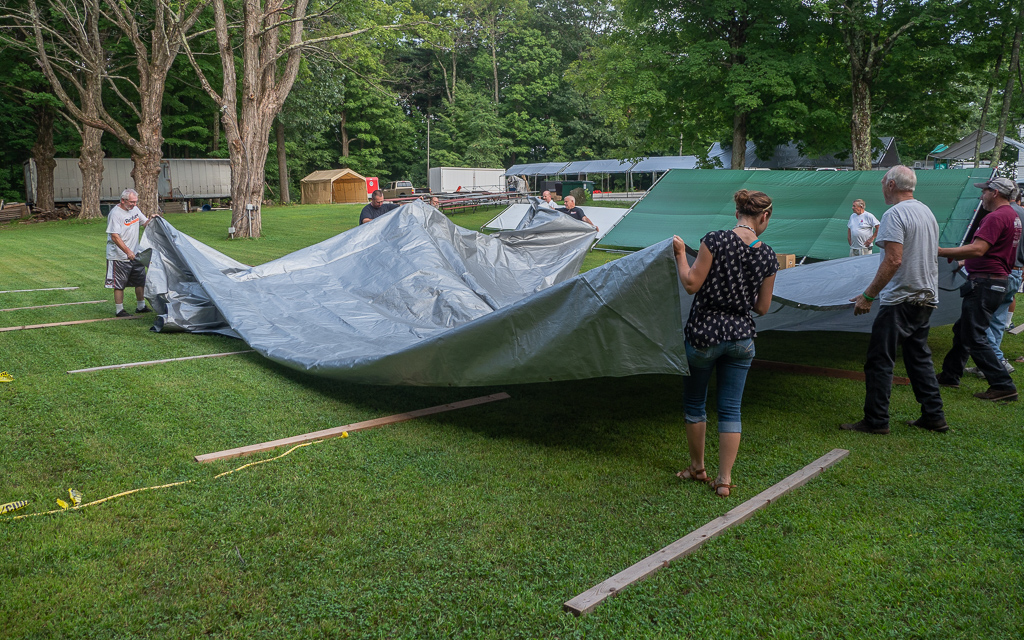 Setup Week for 157th Children's Fair