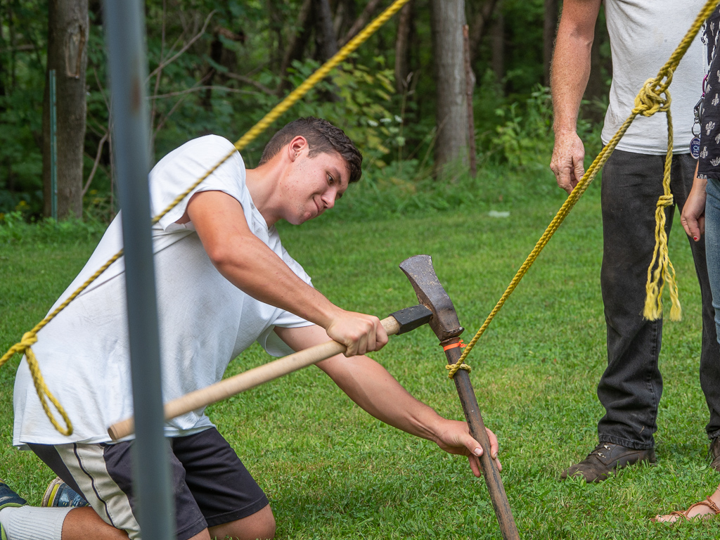 stake driving