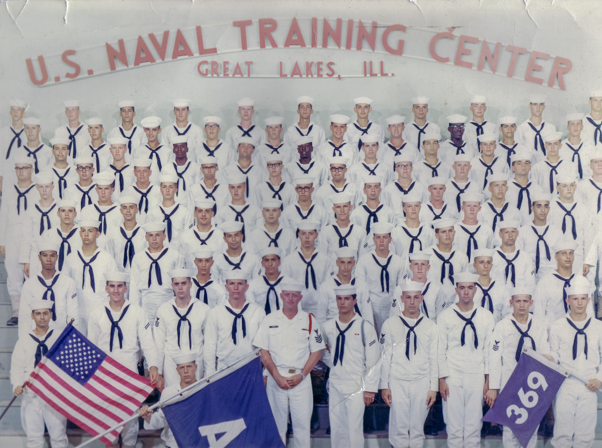 Navy Boot Camp group photo