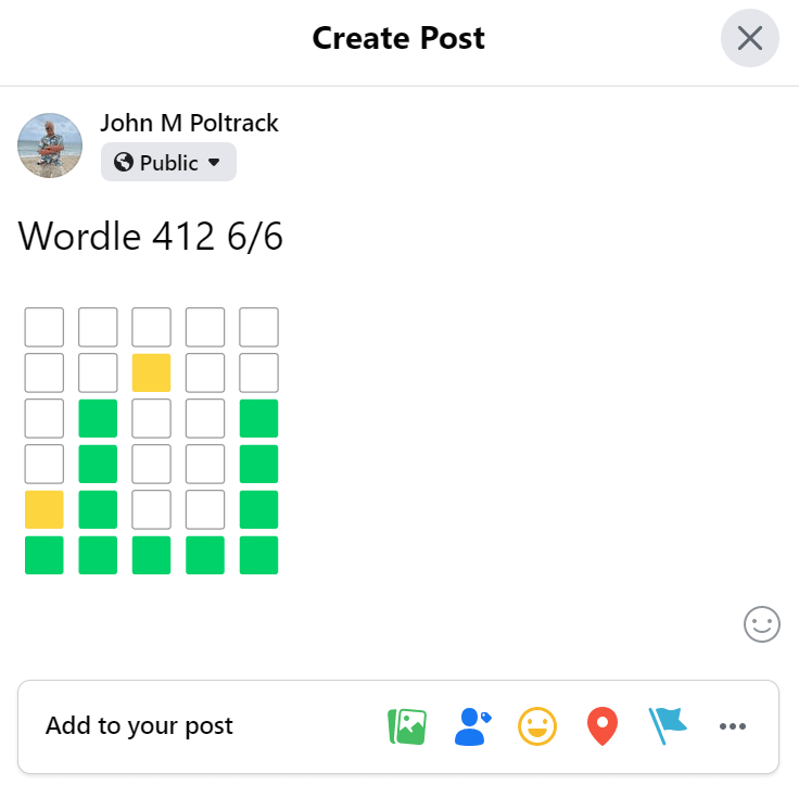 Solved Worldle Graphic