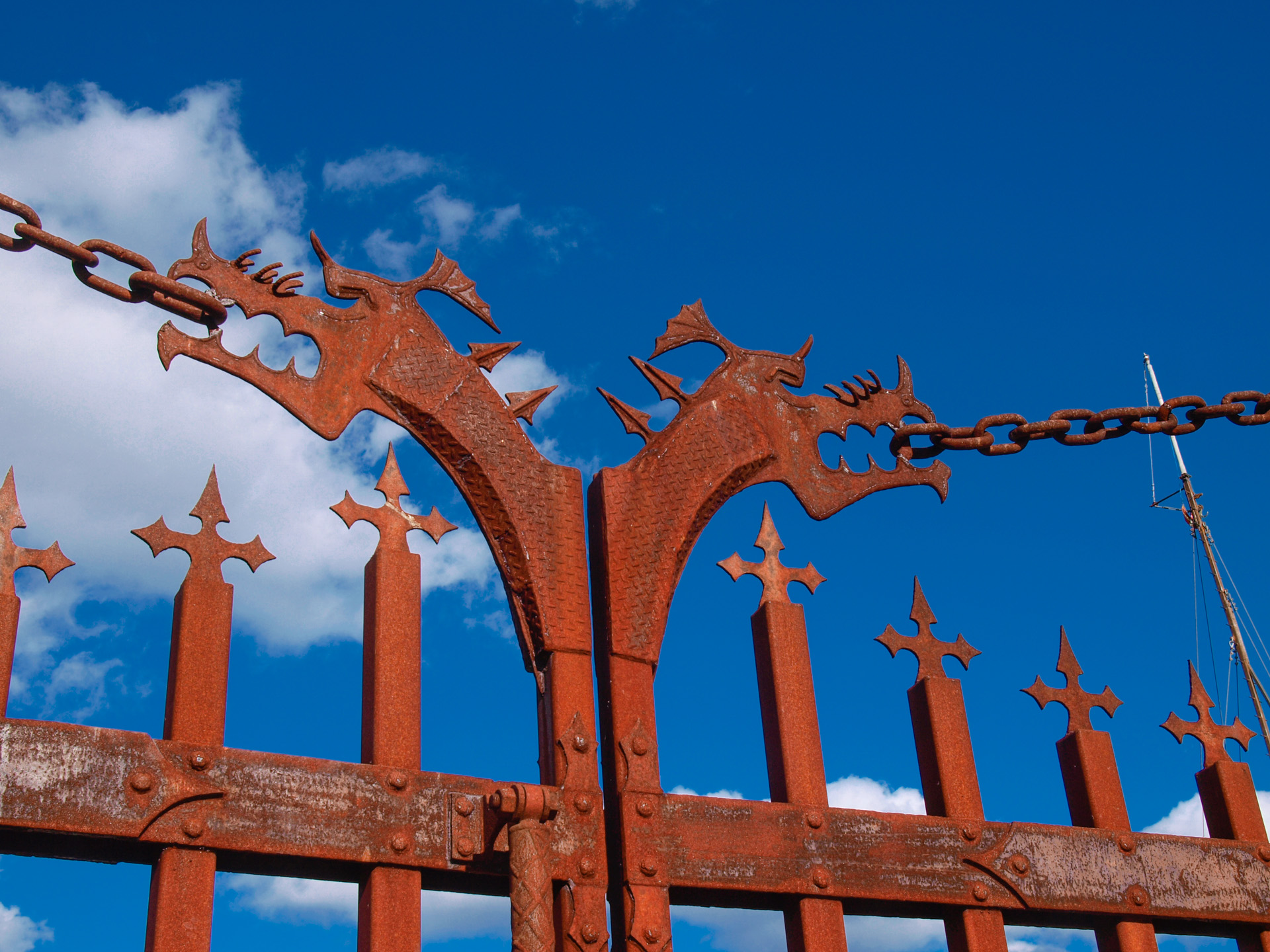 Gate at Yankee Siege