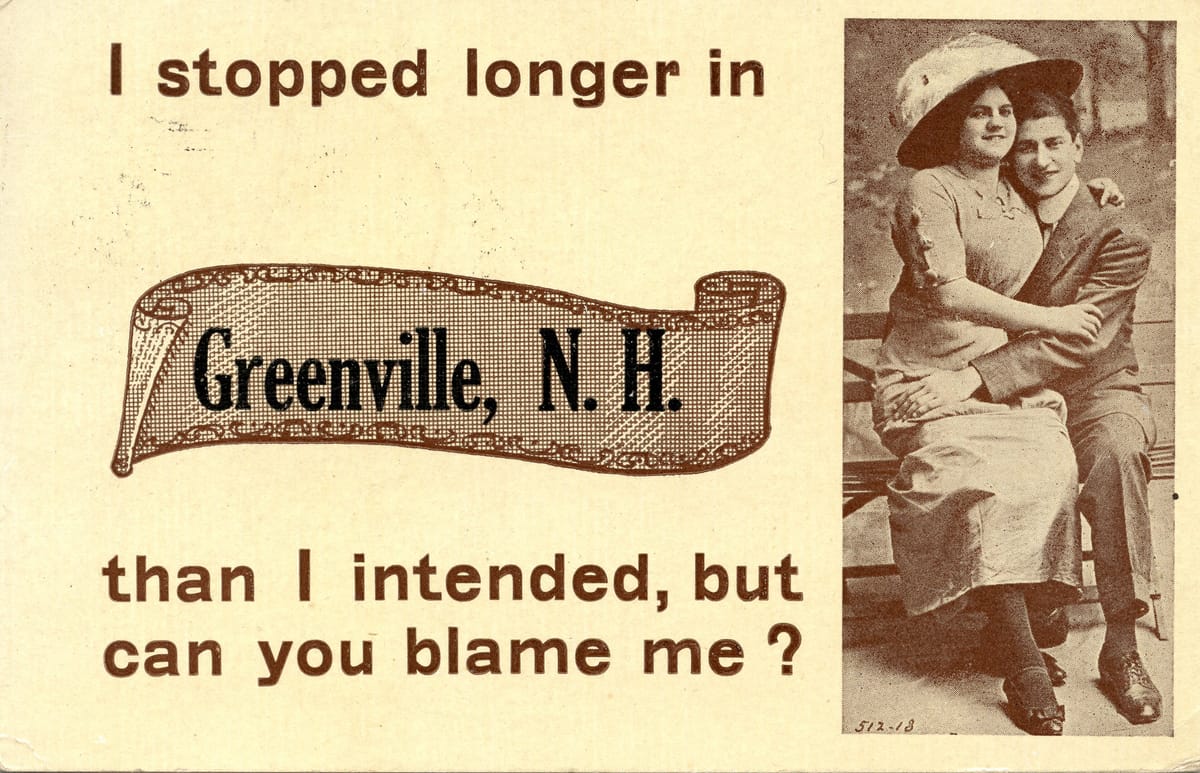 A Look Back at Greenville, NH