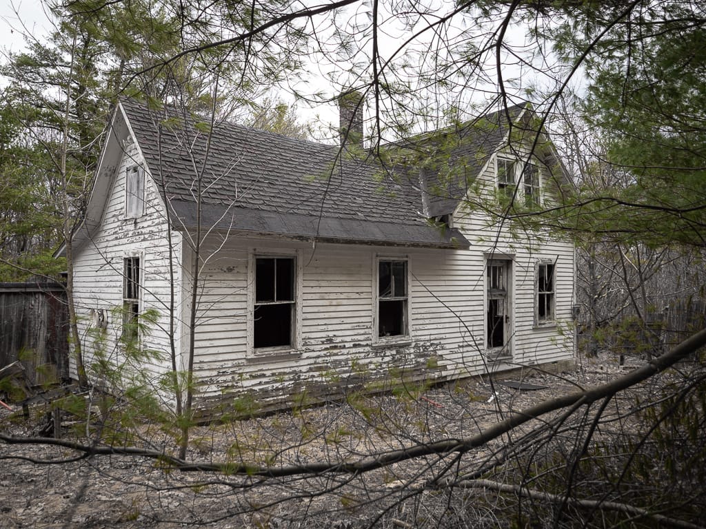 The Abandoned House on Turnpike Road