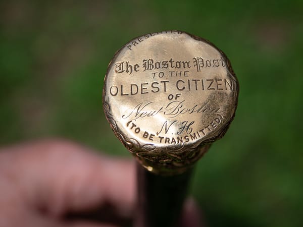 The Boston Post Cane Recipient, Betty Poltrack