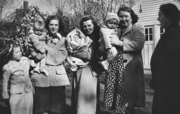 Easter Sunday with the Poltrack Family 1949