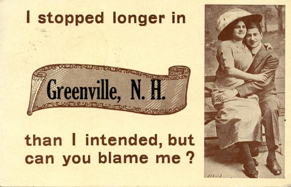 A Look Back at Greenville, NH