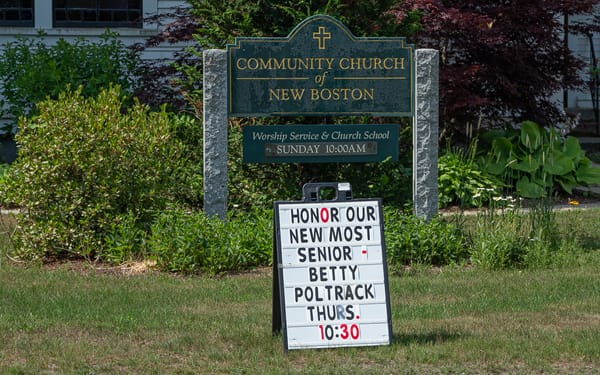 Betty Poltrack, New Boston's Most Senior Citizen